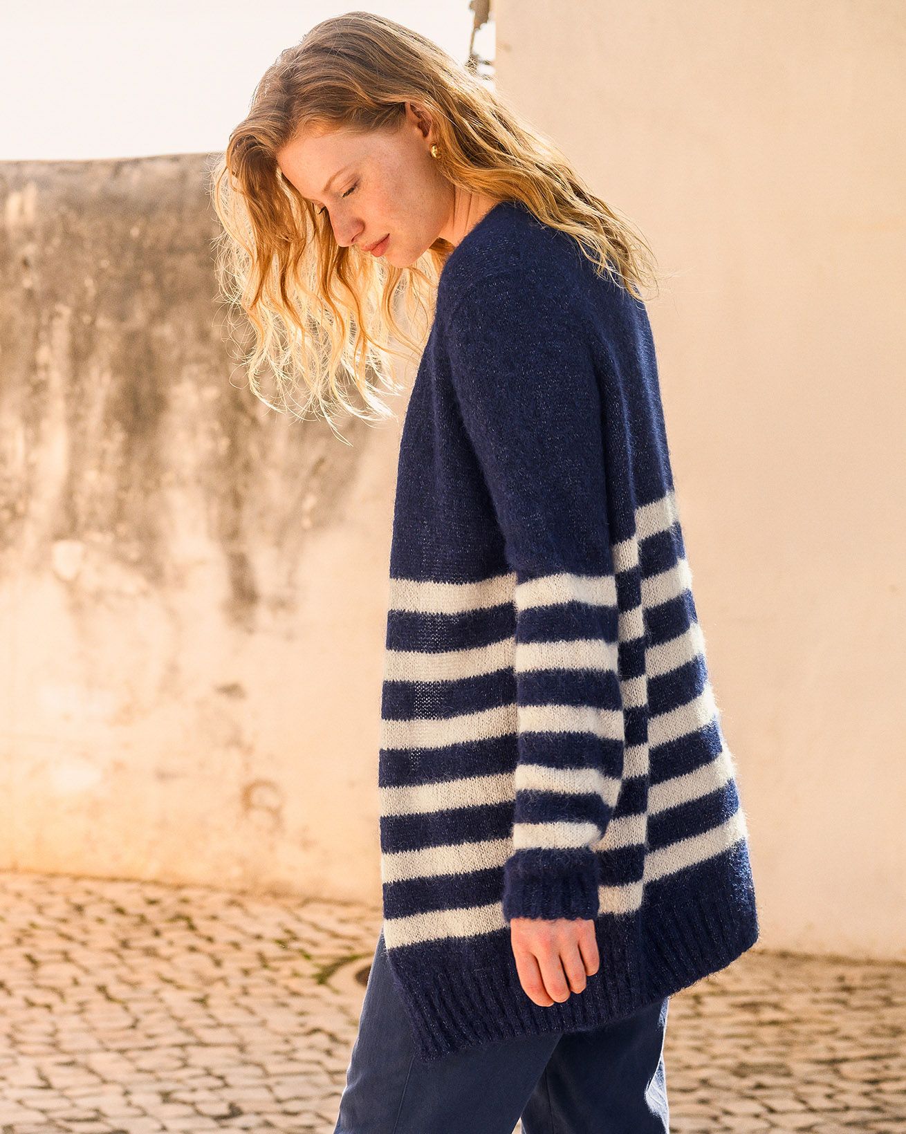 Longline Edge To Edge Cardigan