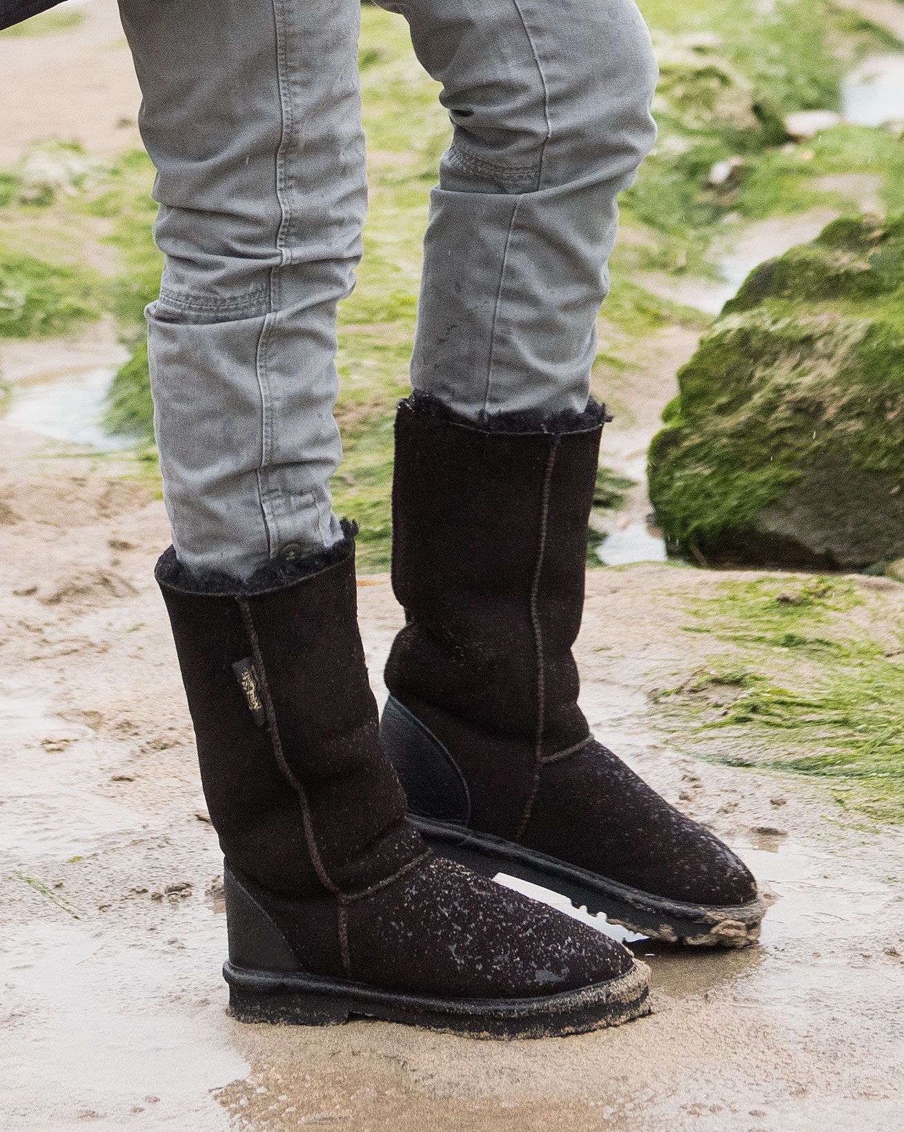 Aqualamb Shearling Boots Calf