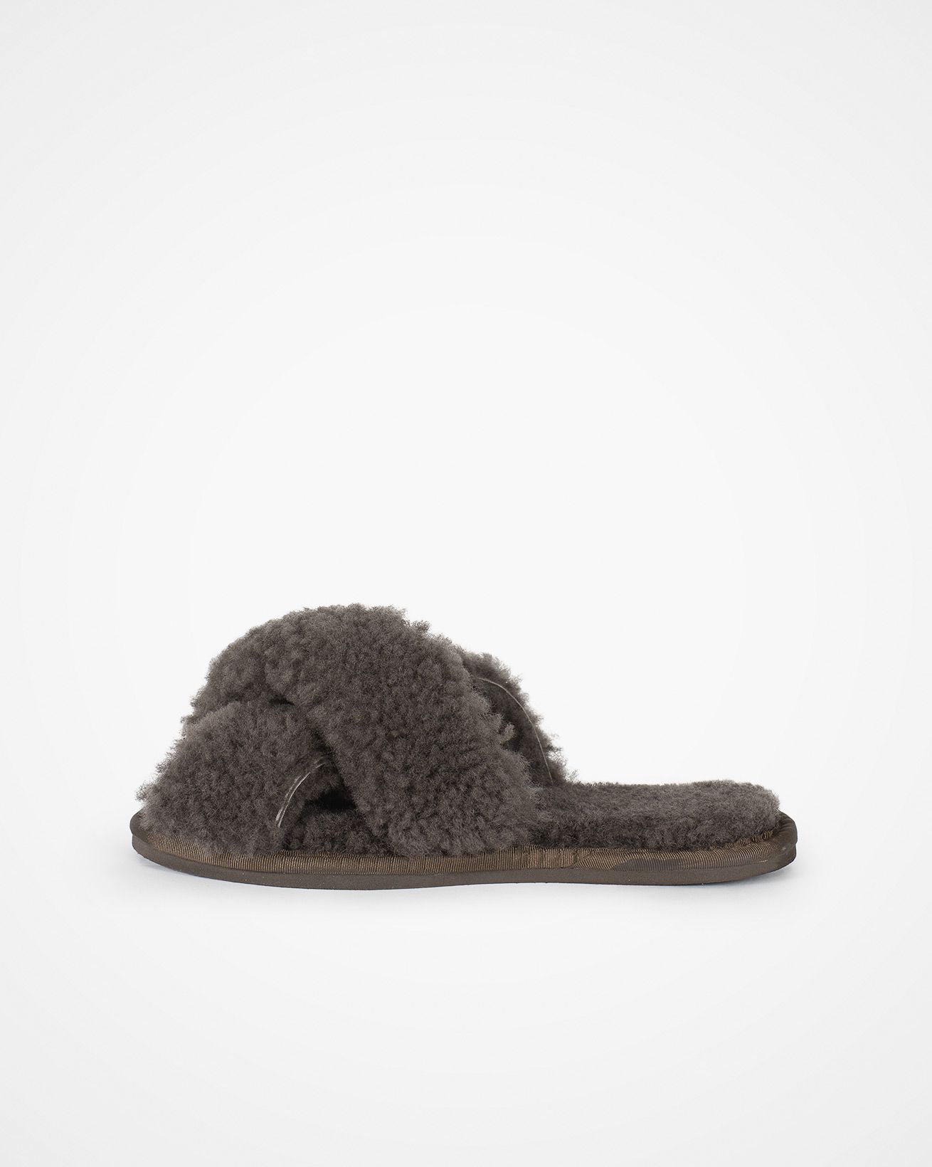 Sheepskin Crossover Slide