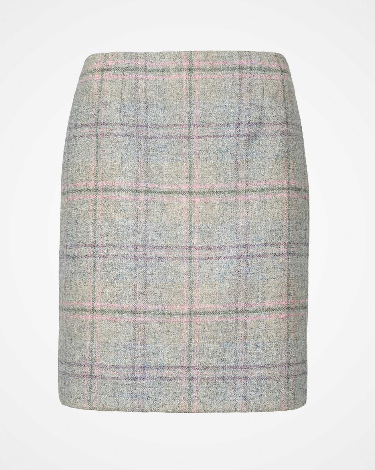 Celt Wool Skirt / Seapink Tartan / 10