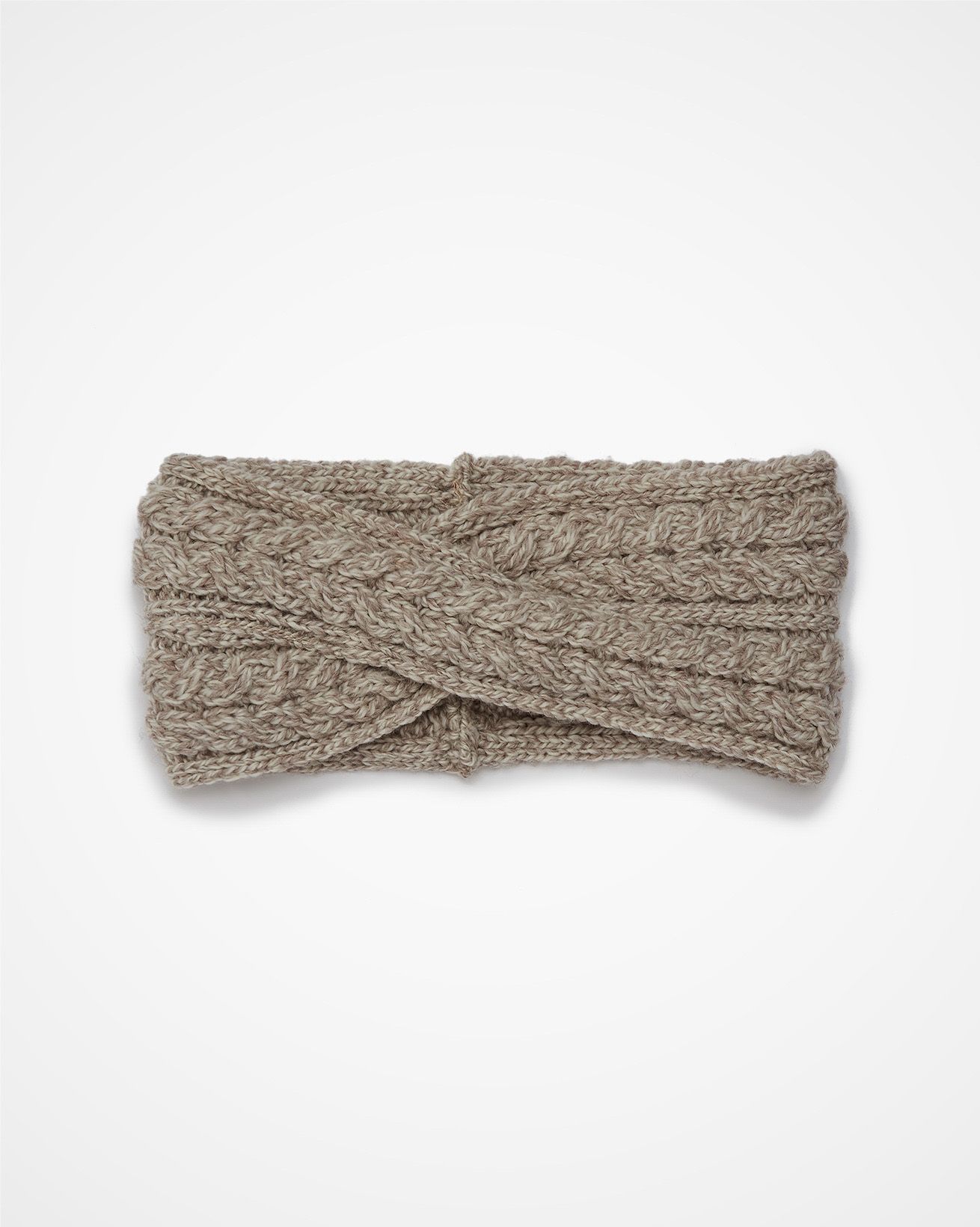 Aran Cable Pull Through Scarf