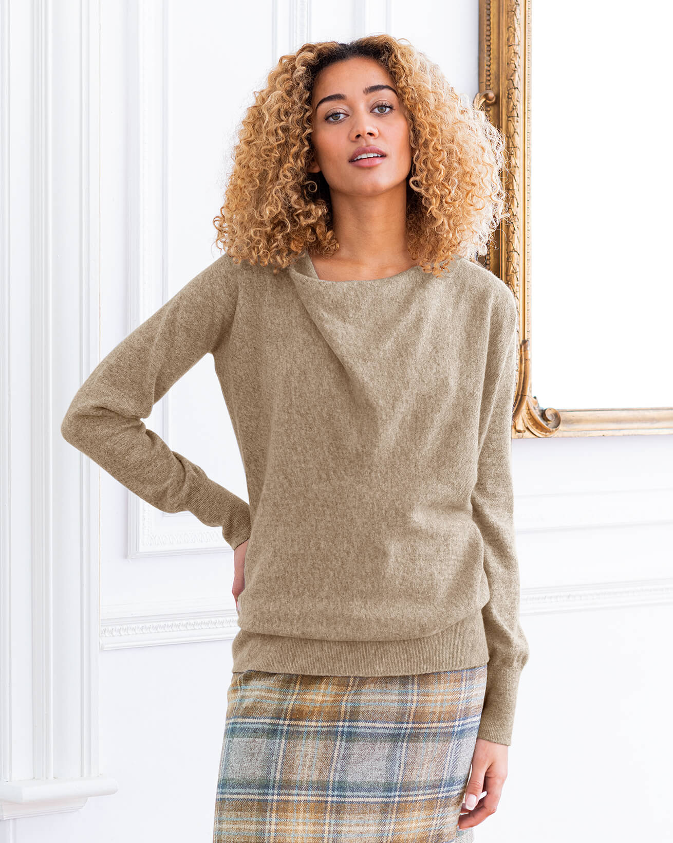 Soft Cowl Sweater