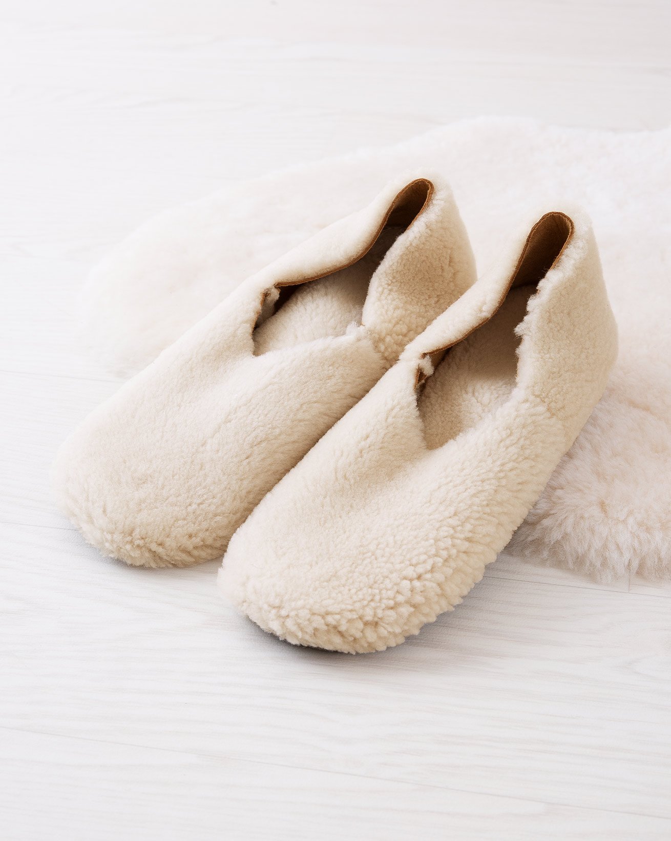 Cocoon Slipper / Ivory / 7