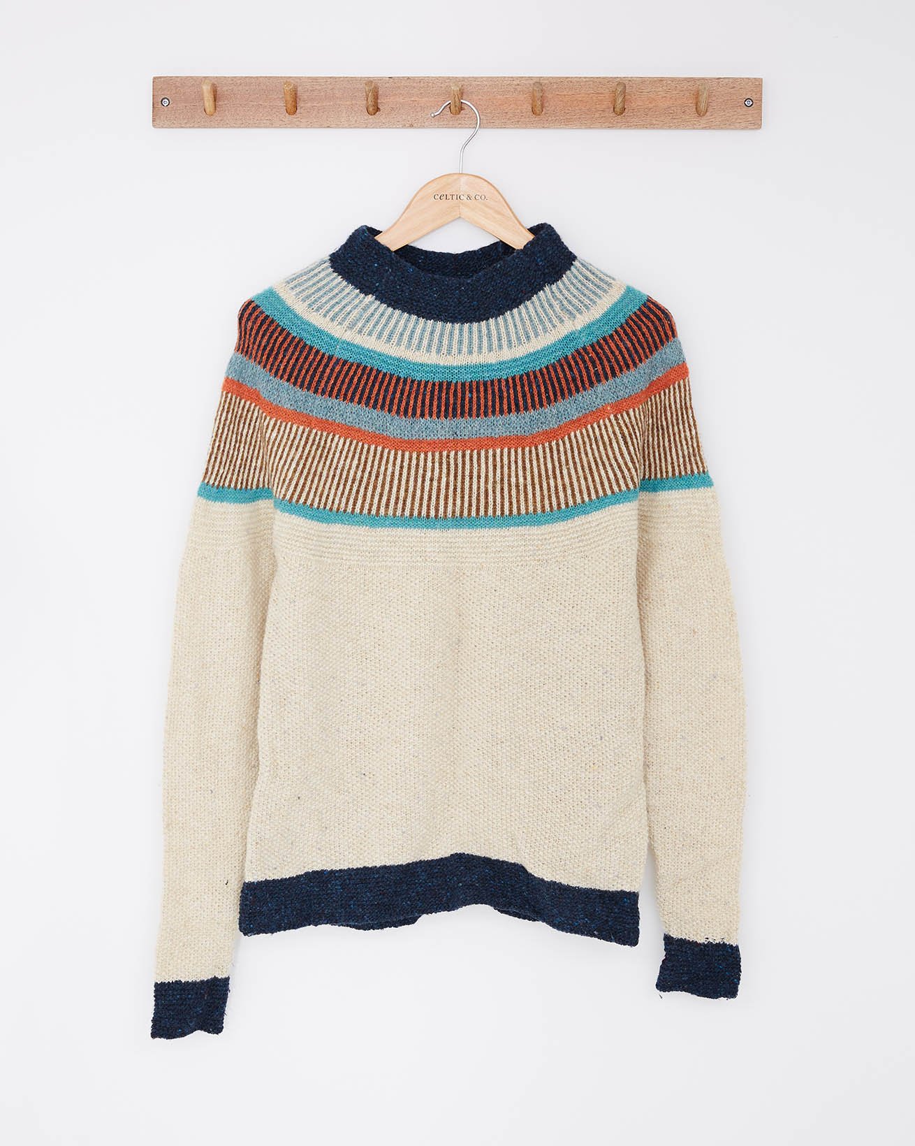 2815 - statement donegal jumper  oatmeal  xs front.jpg
