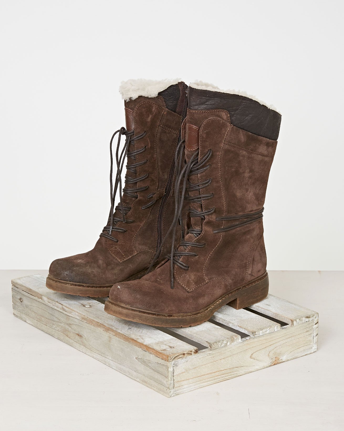 Woodsman Boots / Brown / 38