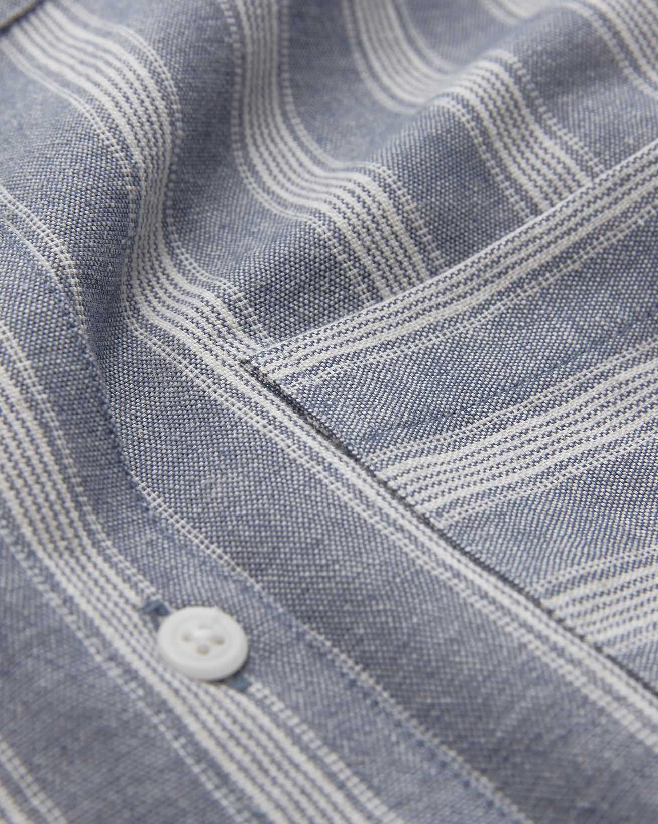 Organic Cotton/Linen Button Through Dress