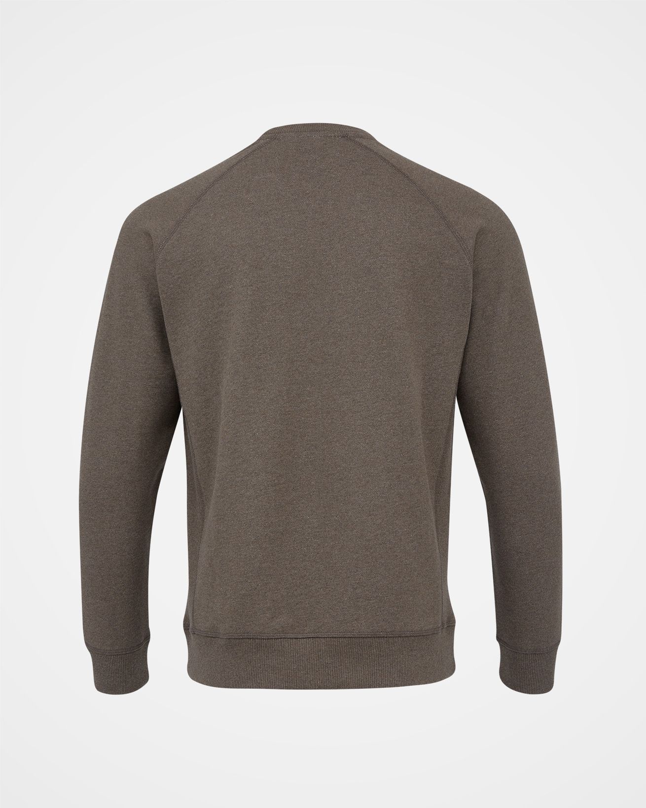 Organic Cotton Men's Rib Detail Crew Neck Sweatshirt