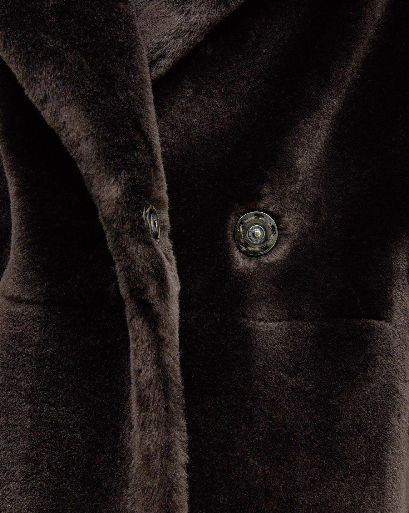 Long Sheepskin Overcoat