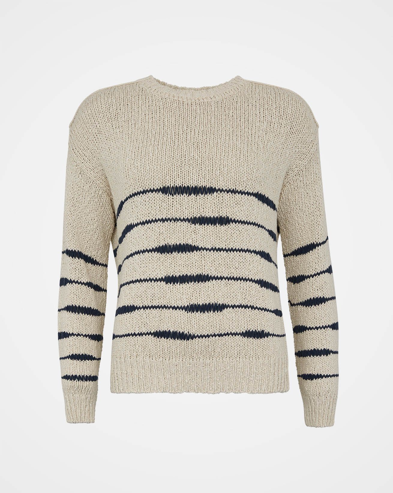 Drop Stitch Breton Jumper