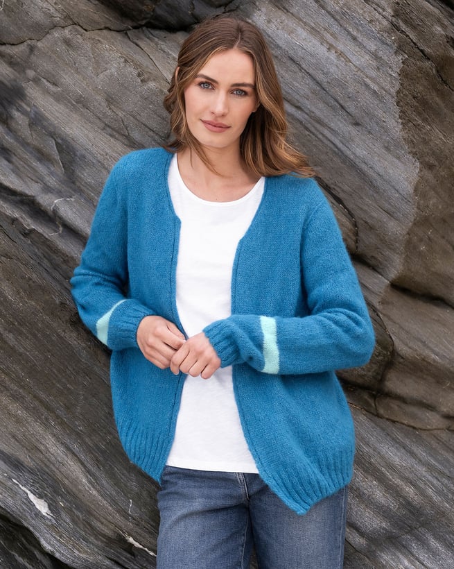 Cotton knitwear, Australian made knit tops