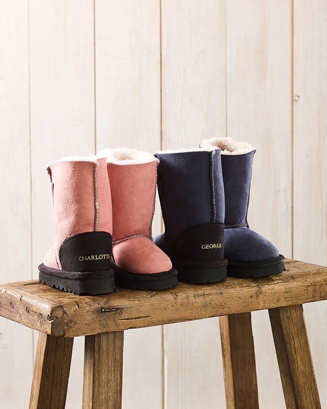 Childrens on sale sheepskin boots