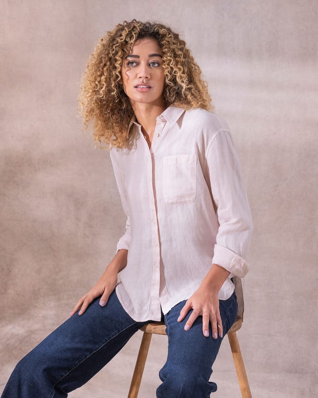 Feel the finest look in the newest Premium Linen Long Sleeve Shirt!✨ Enjoy  the unmistakable cool comfort of 100% European linen, with