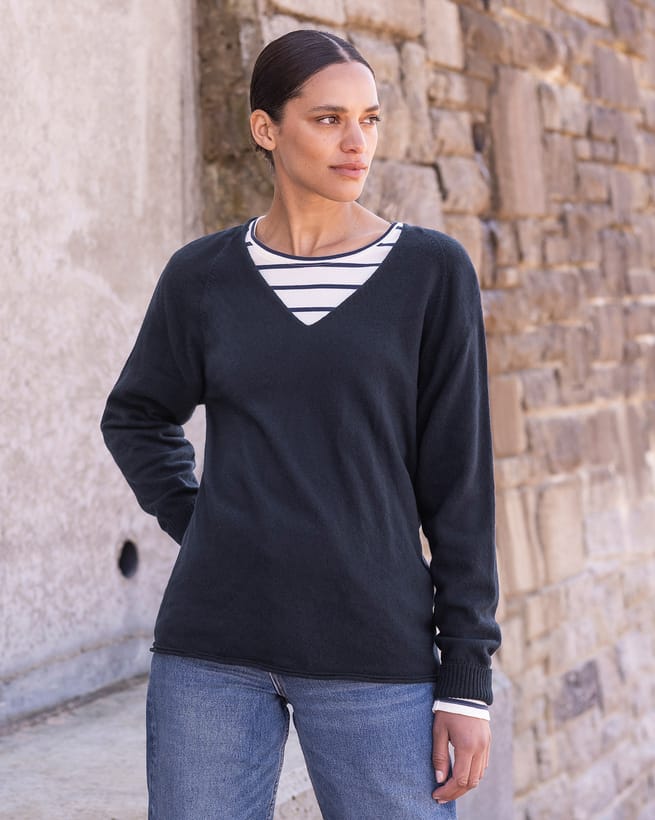 Geelong Collared Slouch Sweater