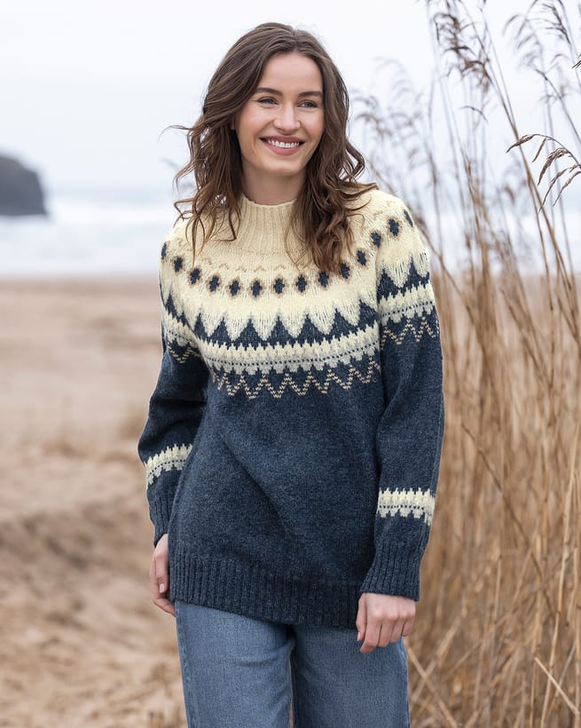 Diamond Fair Isle Sweater