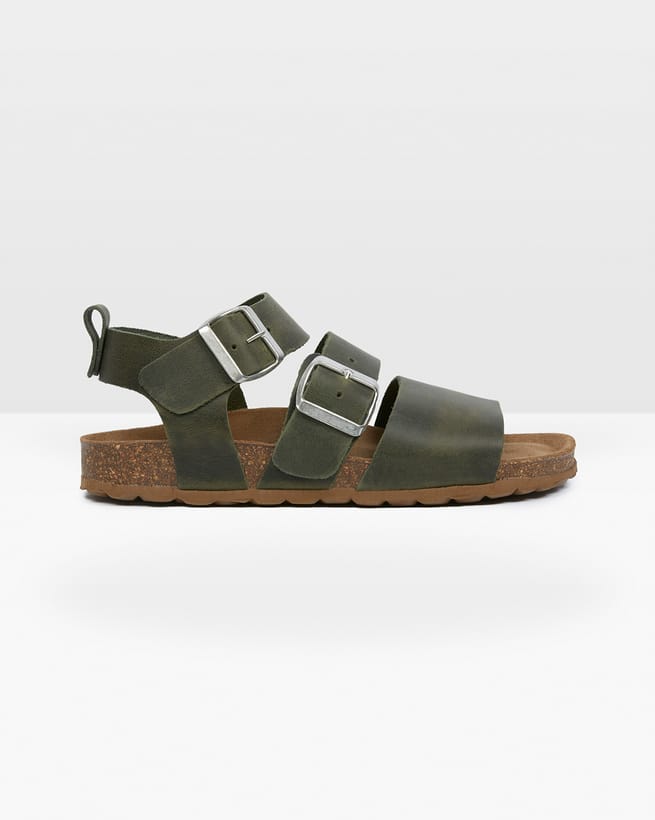 Triple buckle sandals sale