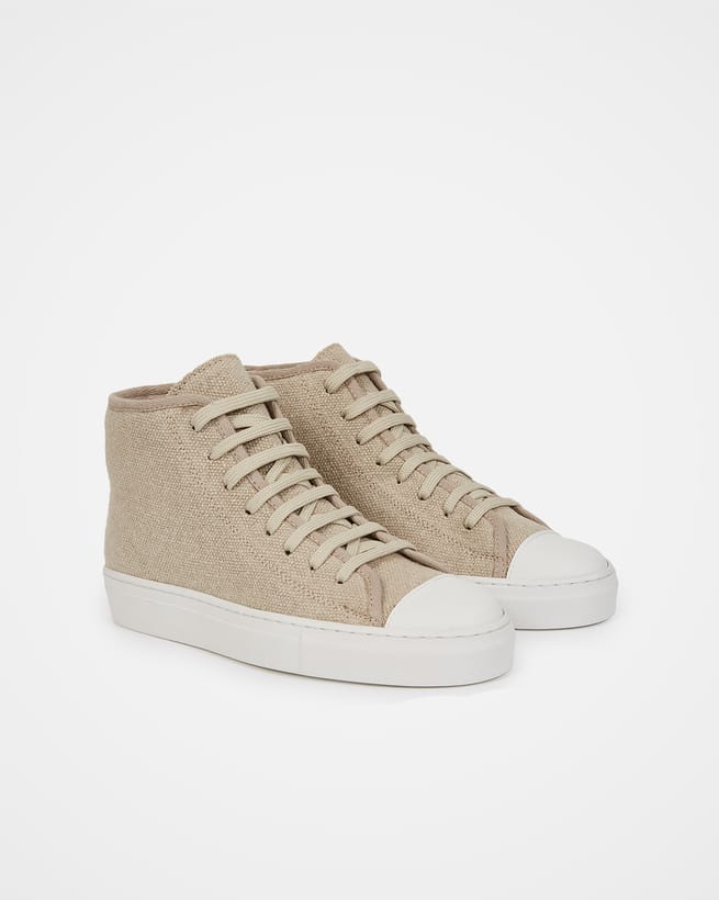 Canvas High Top Sneakers