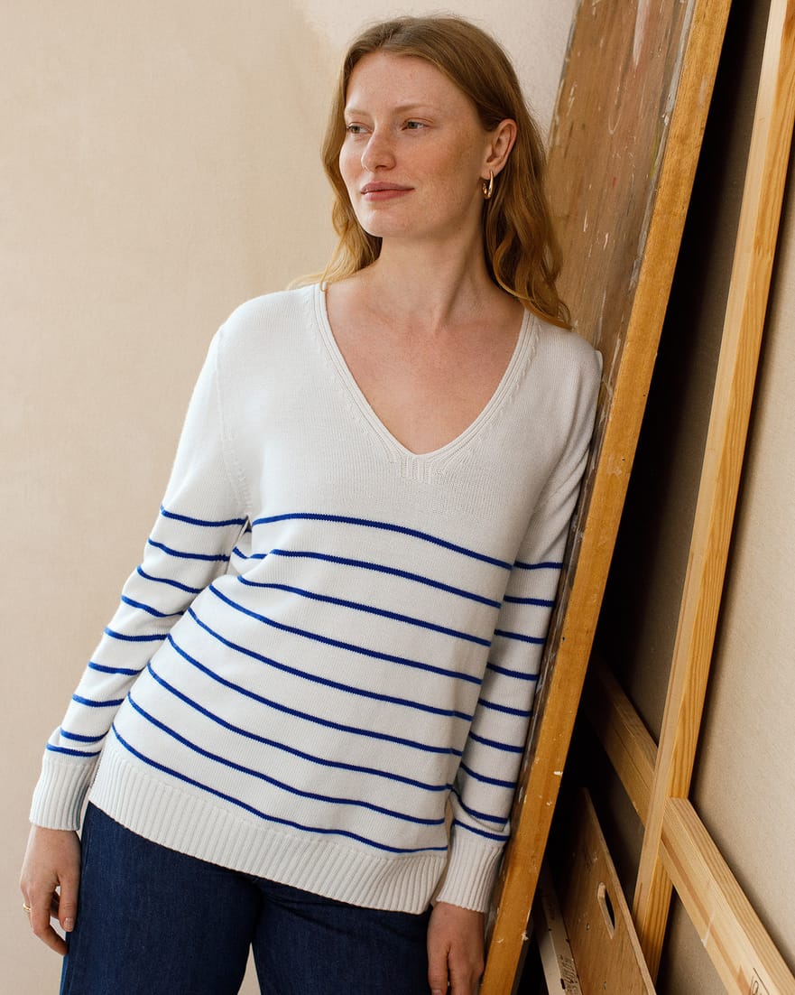 Merino V Neck Sweater