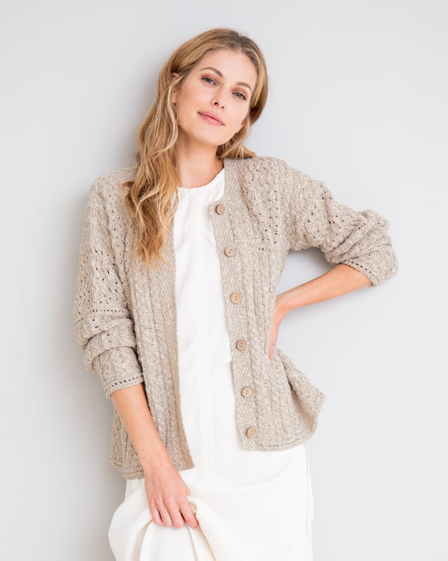 Knitted Linen Cardi