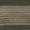 濃い苔色のフェアアイル編み